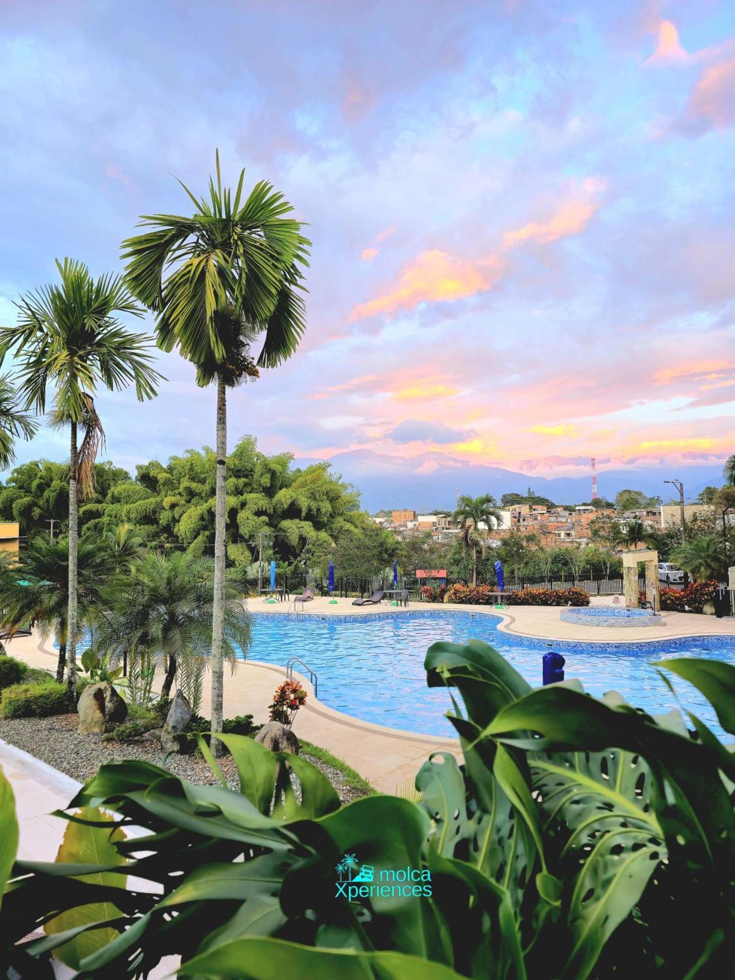 Apartamento Privado Vacacional A 5M Del Aeropuerto, 20 Minutos Del Parque Del Cafe Y Centro De Armenia Con 4 Piscinas, 3 Jacuzzi, Sauna By Molca Xperiences 3H Exterior photo