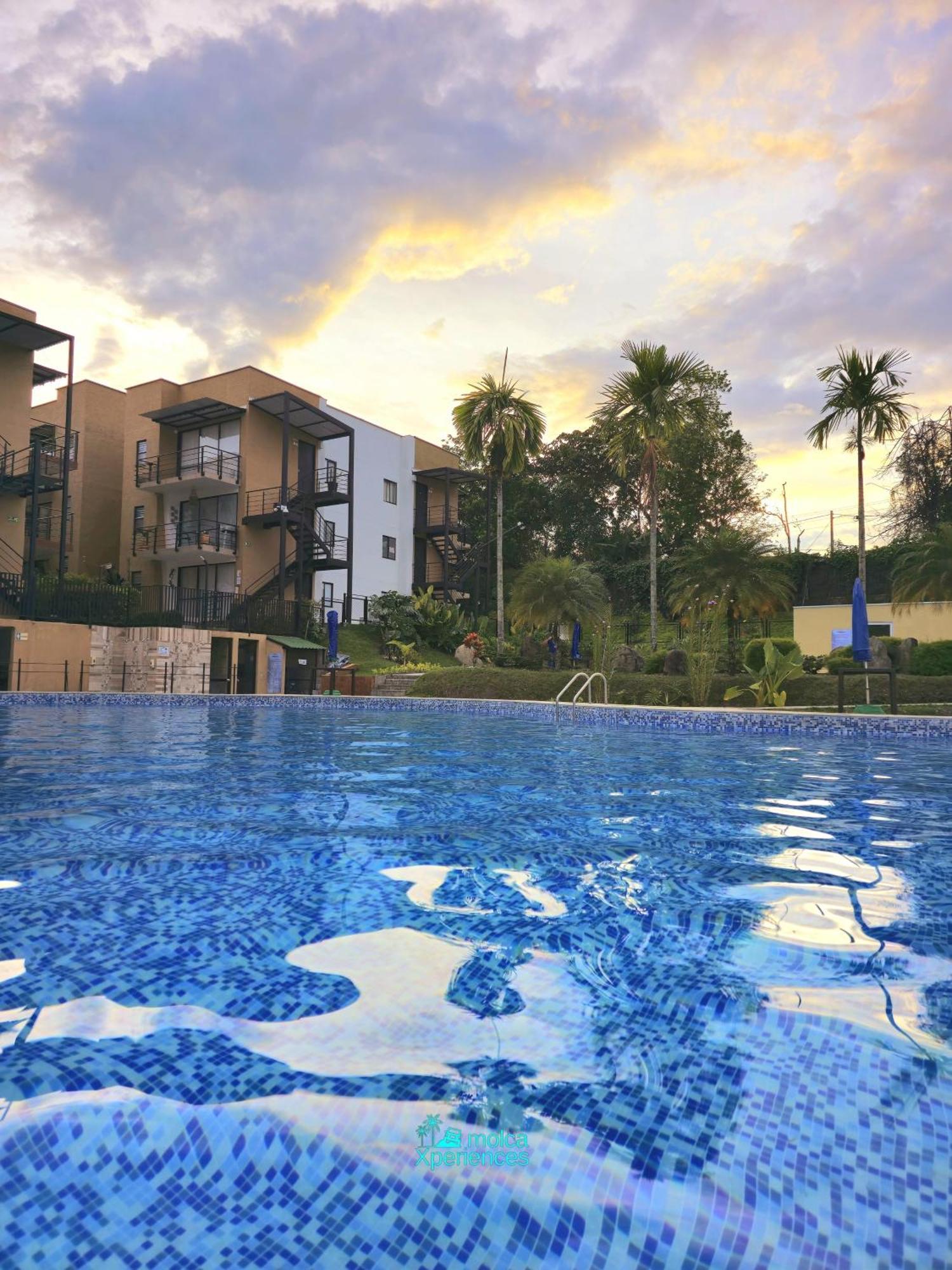 Apartamento Privado Vacacional A 5M Del Aeropuerto, 20 Minutos Del Parque Del Cafe Y Centro De Armenia Con 4 Piscinas, 3 Jacuzzi, Sauna By Molca Xperiences 3H Exterior photo